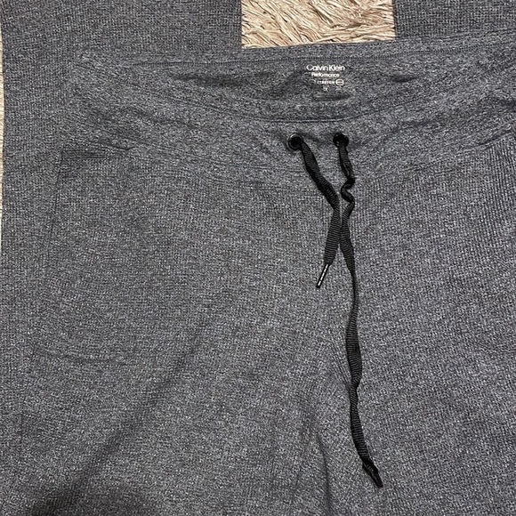 Calvin Klein Gray Performance Stretch Pants - Picture 2 of 10